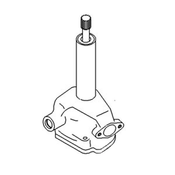 Aftermarket New Tractor Oil Pump Fits MF 45B 740 750 760 7600 1100 1105 + 736012M1 - main